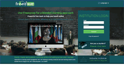 Desktop Screenshot of edu.freasyway.com