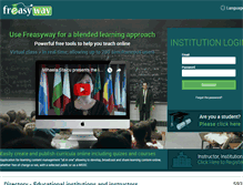 Tablet Screenshot of edu.freasyway.com